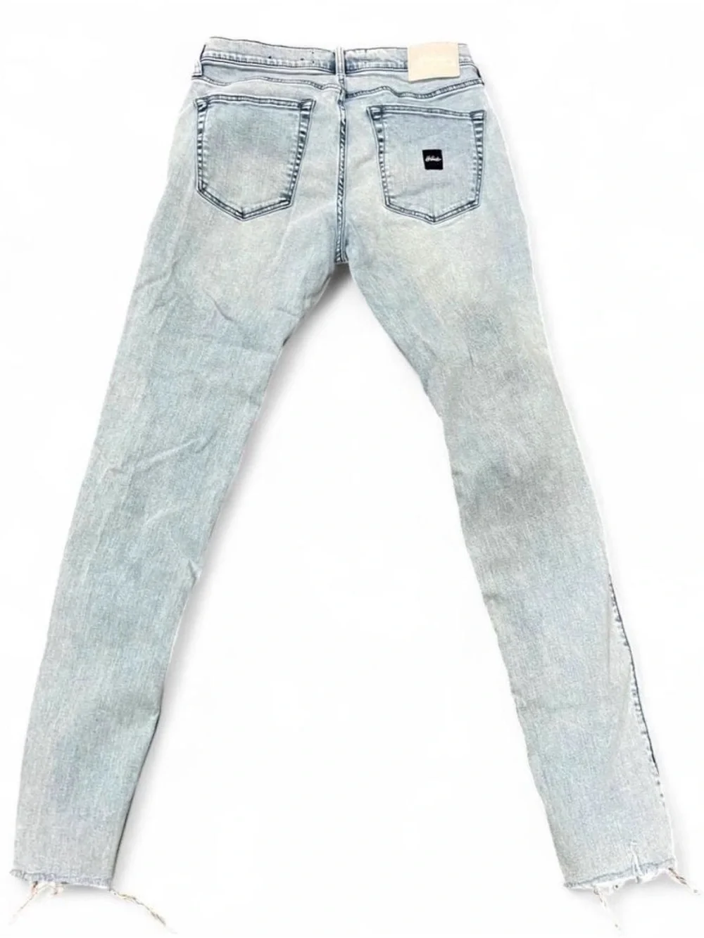 Light Blue Distressed Men’s Skinny Jeans